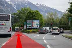 Anfahrt in Innsbruck
