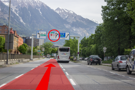 Anfahrt Innsbruck - West
