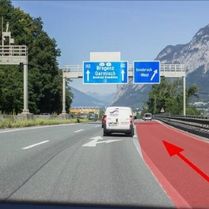 Anfahrt von München / Brenner kommend
